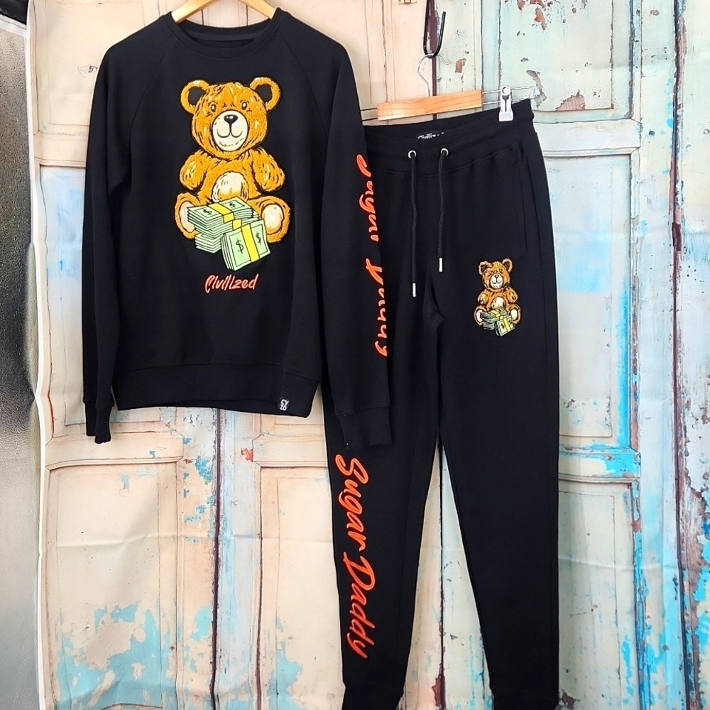 Civilized Pull Bear Sugar Daddy Jogging Set